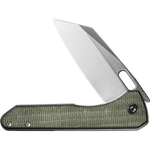 Nugz Linerlock Grn Micarta