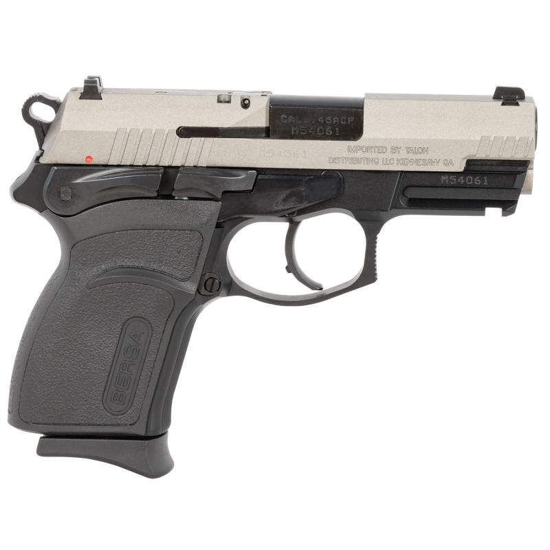 Bersa TPR45CDT TPRC Compact Frame 45 ACP 71 3.50 Black Steel Barrel ...