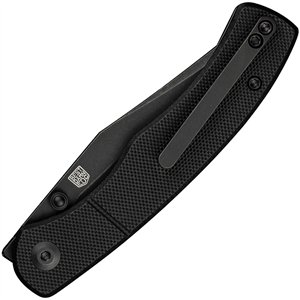 Clingman Linerlock Black G10