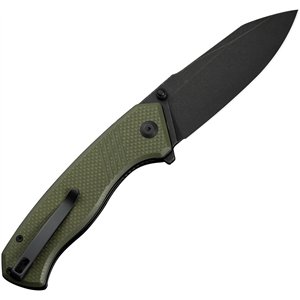 Placoid Linerlock Green G10