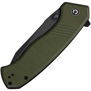 Placoid Linerlock Green G10