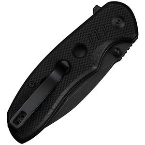 Triptych Button Lock Black