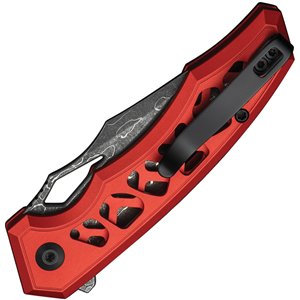 Anaaki Button Lock Red