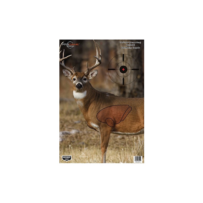 Birchwood Casey 35401 Pregame  Deer Paper Hanging Universal 16.50 x 24 3 Per Pkg