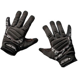 Black Rain Ordnance TACTGLOVEBLKGRYXL Tactical Gloves  BlackGray XL Velcro