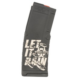 Black Rain Ordnance MAG30LETITRAINB Magazine  30rd 223 Rem5.56 NATO Let It Rain Bullet Engraving Fits AR15 Platform