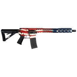 Black Rain Ordnance BROPATAMERICA Spec 15 Patriot 5.56x45mm NATO 301 16 American Flag 15 Slim MLOK Magpul GripCarbine Stock