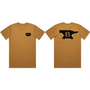 Anvil T-Shirt Camel Lrg