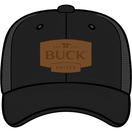 Mesh Snapback Hat Blk