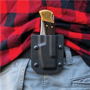 Buck 110/112 Sheath Black