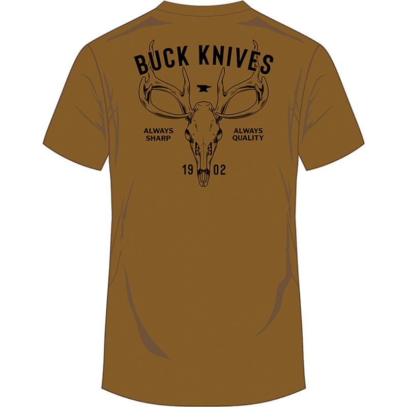 Skull T-Shirt Coyote LG