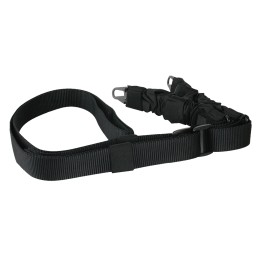 Blackhawk 71CQS1BK Dieter CQD Rifle Sling Black T13 Webbing 1.25 Wide OneTwo Point Design Includes Sling Cover