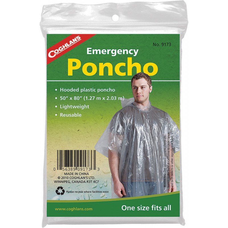 Emergency Poncho 24pk