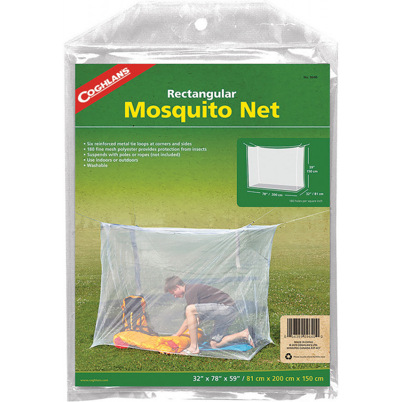 Rectangular Mosquito Net White