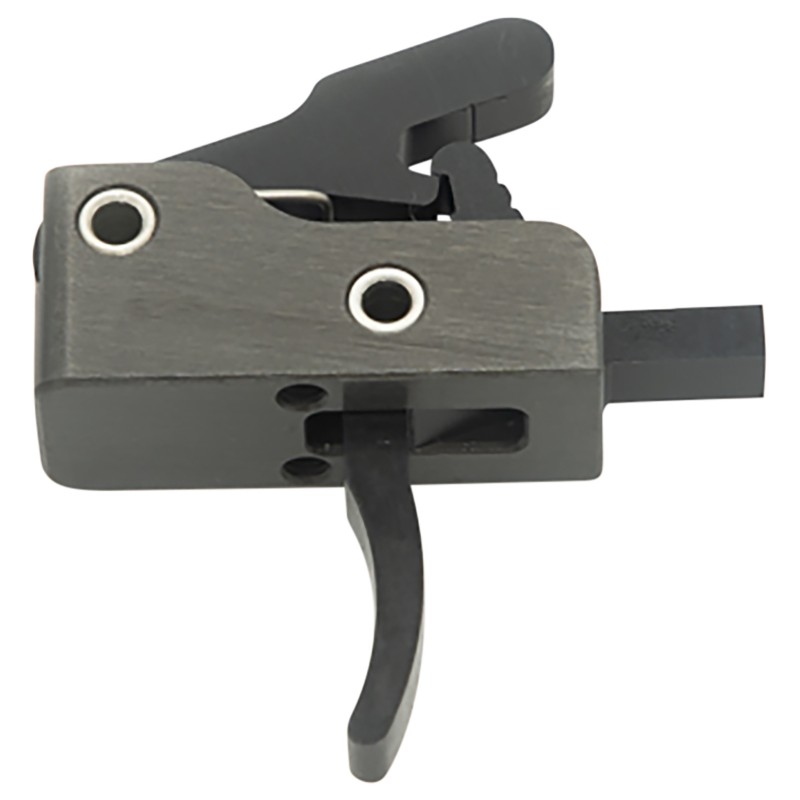 Bowden Tactical J13489 Parametric  DropIn Curved Trigger with 3.504 lbs Draw Weight  Black Nitride Finish