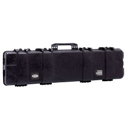 Boyt Harness H52SG HSeries Single Gun Case Water Resistant Black Polypropylene with Egg Crate Foam DustProof ORing Steel Hinge P