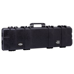 Boyt Harness H48SG HSeries Single Gun Case Water Resistant Black Polypropylene with Egg Crate Foam DustProof ORing Steel Hinge P