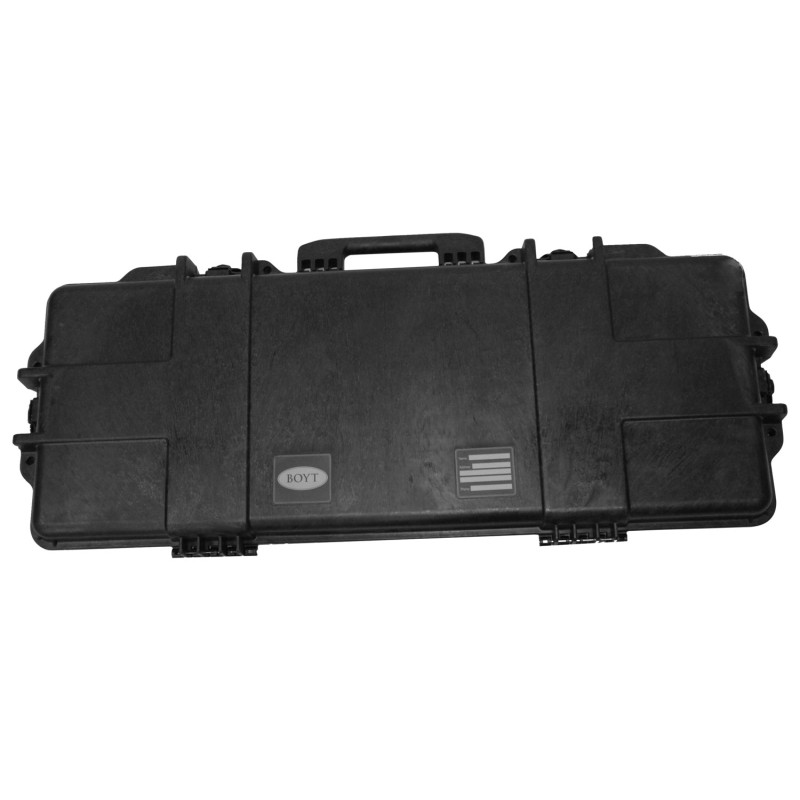 Boyt Harness H36SG HSeries Single Gun Case Black Polypropylene with Egg Crate Foam DustProof ORing Steel Hinge Pins  Carry Handl