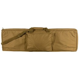 Bob Allen 79002 MaxOps Rectangular Tactical Rifle Case Water Resistant Coyote Brown Polyester with Self Heading Nylon Zippers  F