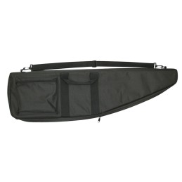 Bob Allen 79006 MaxOps Tactical Rifle Case Water Resistant Black Polyester with Self Healing Nylon Zippers  Foam Padding 36 x 11