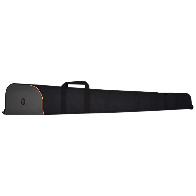 Bob Allen 70019 Club Series Rifle Case 48 Black Ripstop Nylon with Self Repairing Zipper Polyweb Handles  Foam Padding