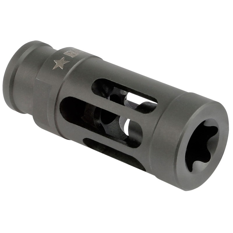 BCM GFCMOD1556 BCMGunfighter Compensator Mod 1 Black Stainless Steel with 1228 tpi Threads for 5.56x45mm NATO AR15