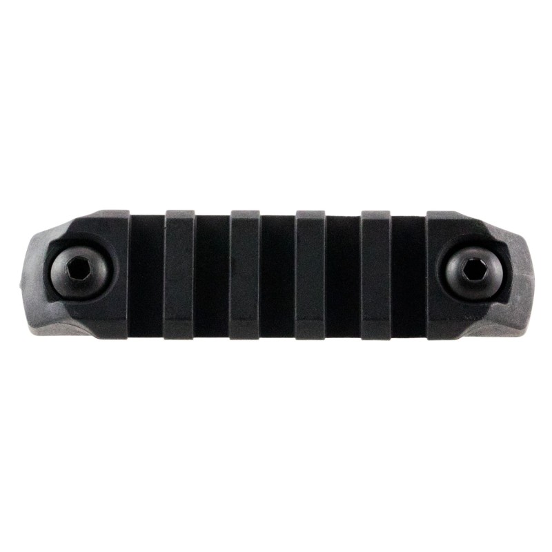 BCM MCMR1913N3BL 3 Inch Picatinny Rail Section  Black 0 MOA