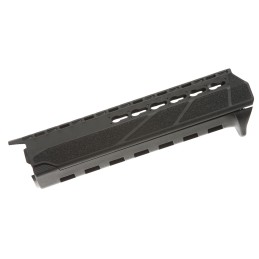 BCM PKMRMIDBLK BCMGunfighter PKMR AR15 Black Textured Polymer MidLength KeyMod