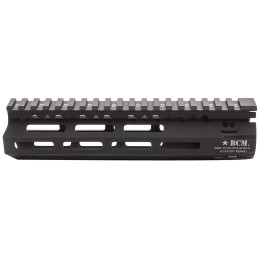 BCM MCMR8556BLK BCMGunfighter MCMR 8 MLOK FreeFloating Style Made of Aluminum with Black Anodized Finish for ARPlatform