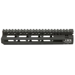 BCM MCMR9556BLK BCMGunfighter MCMR 9 MLOK FreeFloating Style Made of Aluminum with Black Anodized Finish for ARPlatform