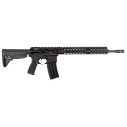 BCM 653790 RECCE16 KMRA 300 Blackout 16 301 Black Hard Coat Anodized Manganese Phosphate 6 Position Stock  Bravo Mod 3 Grip