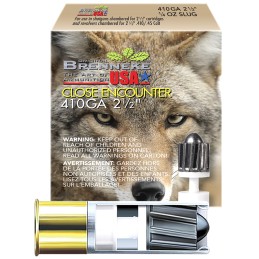 Brenneke SL4102CE Close Encounter Home Defense 410 Gauge 2.50 14 oz Sabot Slug Shot 5 Per Box 90 Case