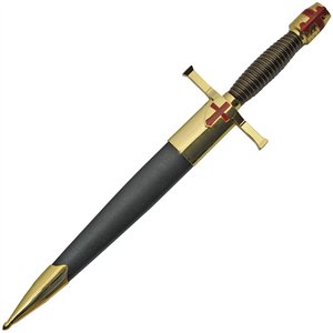 Gold Crusader Dagger