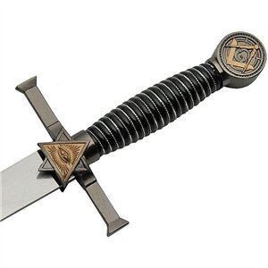 Masonic Dagger Zinc Alloy