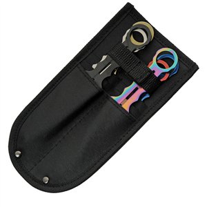 6pc Multicolor Throwing Knives