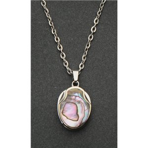 Abalone Shell Blade Necklace