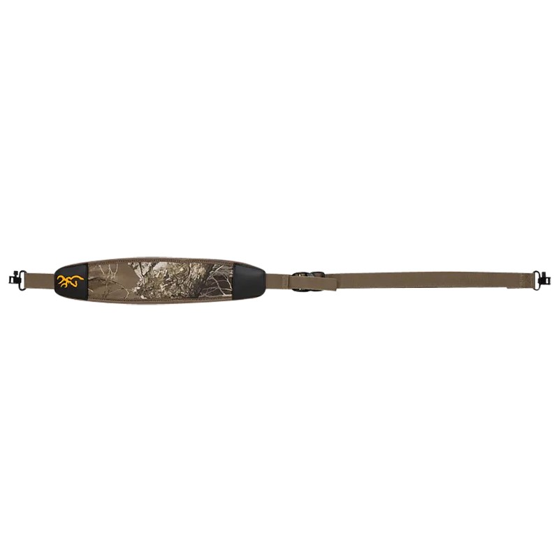 Browning 12201460 Big Game  Realtree Edge Neoprene 25 50 L Rubber Shoulder Pad Includes Swivels