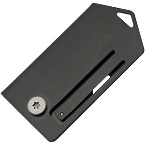 Dog Tag Cutter Folder Black
