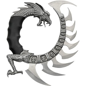 Dragon Spine Knife w/Display