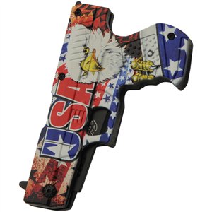 Gun Linerlock A/O Eagle