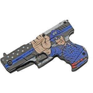 Gun Linerlock A/O Police