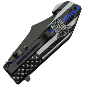Back The Blue Linerlock A/O
