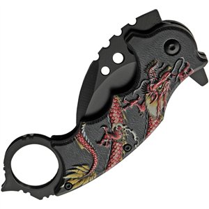 Dragon Linerlock A/O Red