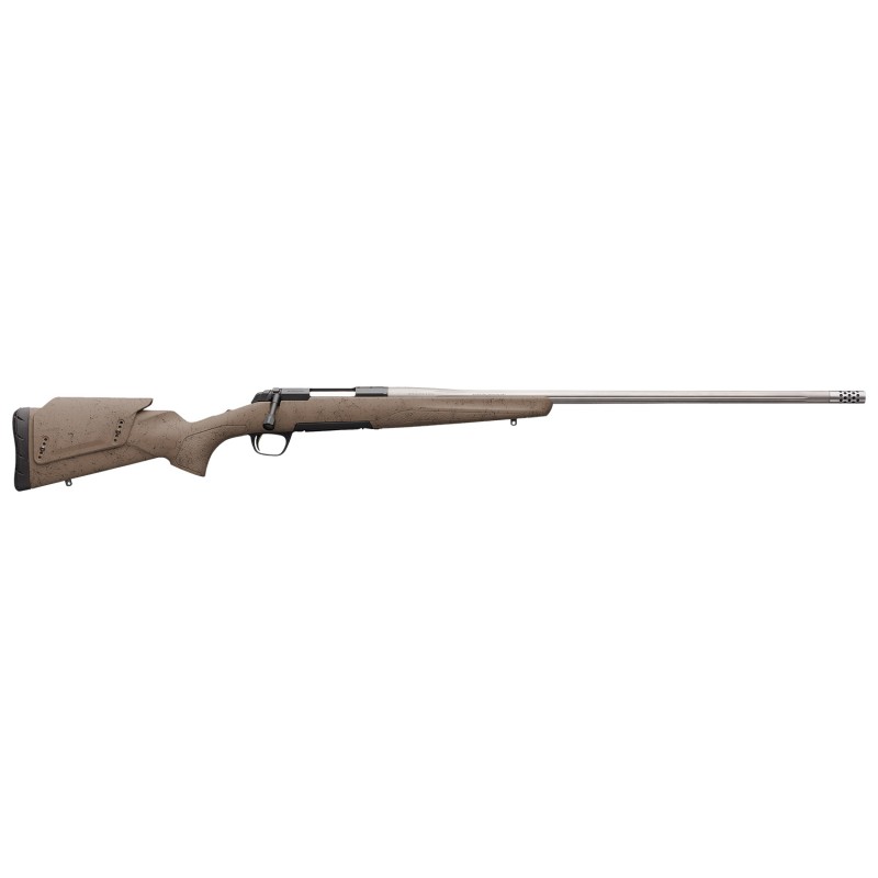 Browning 035514282 XBolt Western Hunter Long Range 6.5 Creedmoor 41 26 MB Matte Blued Spider Webbed Flat Dark Earth Cerakote Har