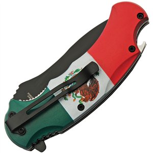 Mexican Flag Linerlock A/O