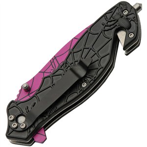 Spider Web Linerlock A/O Purp