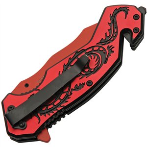Flying Dragon Linerlock Red
