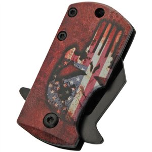 Money Clip Framelock A/O Skull