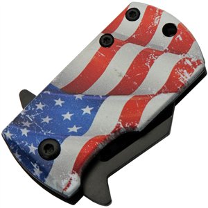 Money Clip Framelock A/O Flag