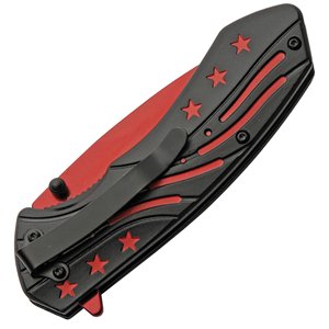 Red Stars Linerlock